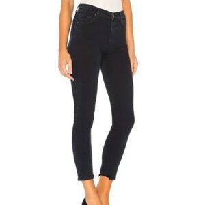 Citizens of Humanity Rocket Crop High Rise Skinny Jeans, Blue Print, Size 25